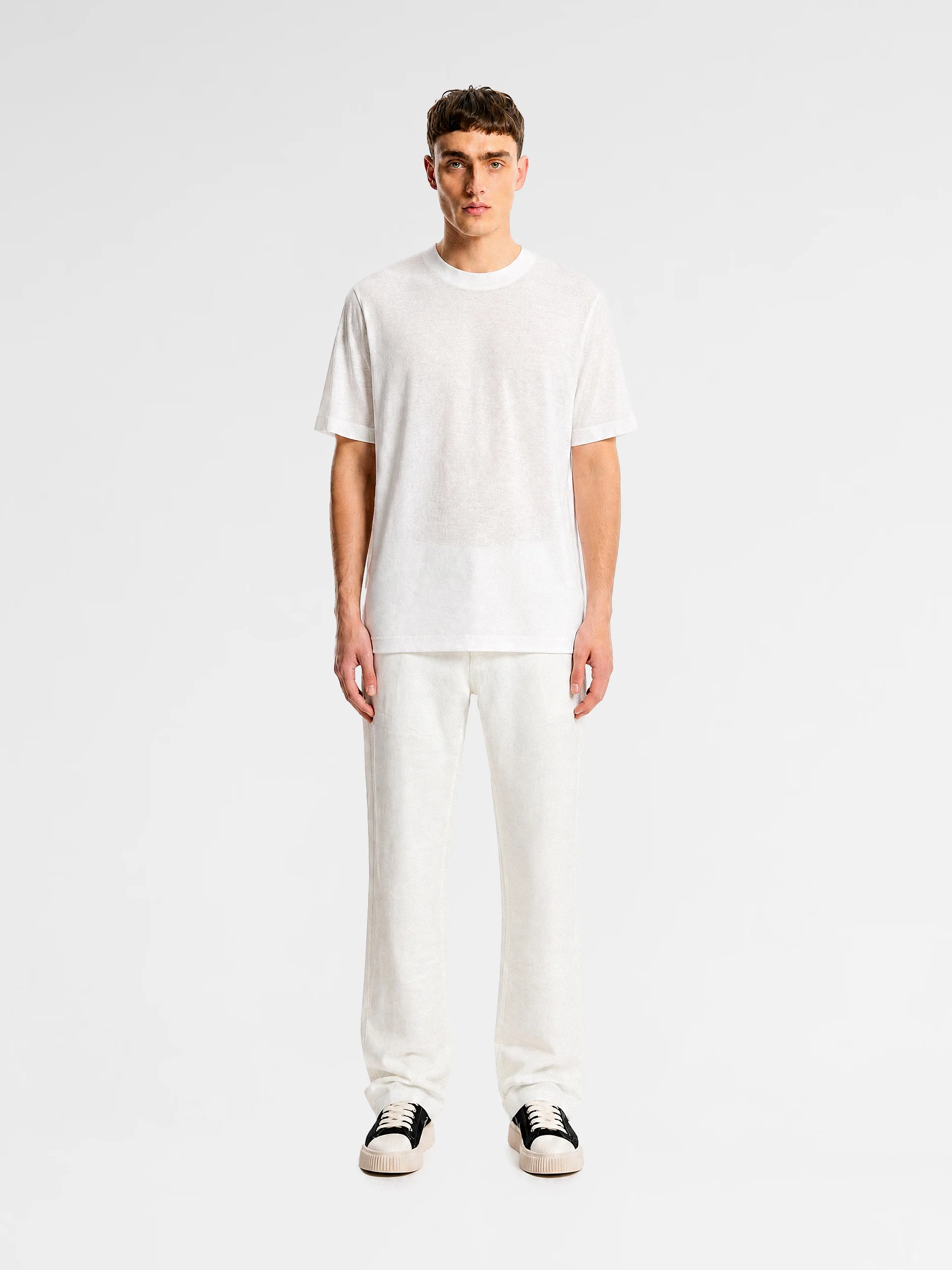 MAISON 9 PARIS White Soft Cotton T-Shirt - Image 3
