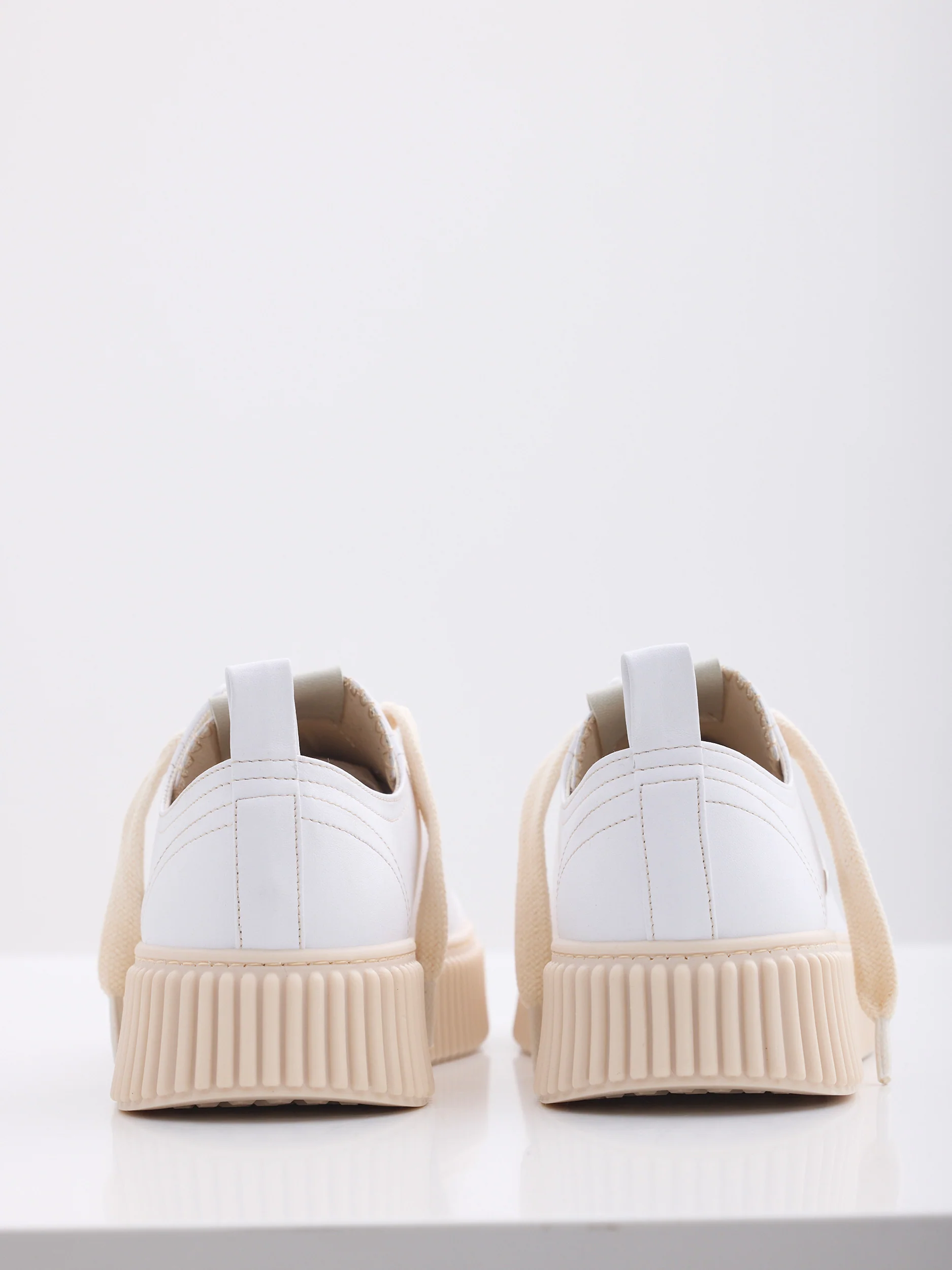MAISON 9 PARIS Sneakers - White Leather - Image 4