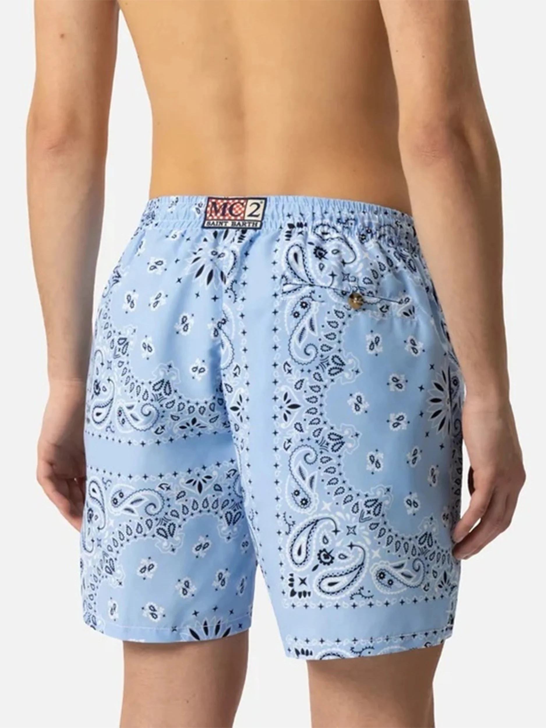 Mc2 Printed Swim Shorts Bandanna - Image 2