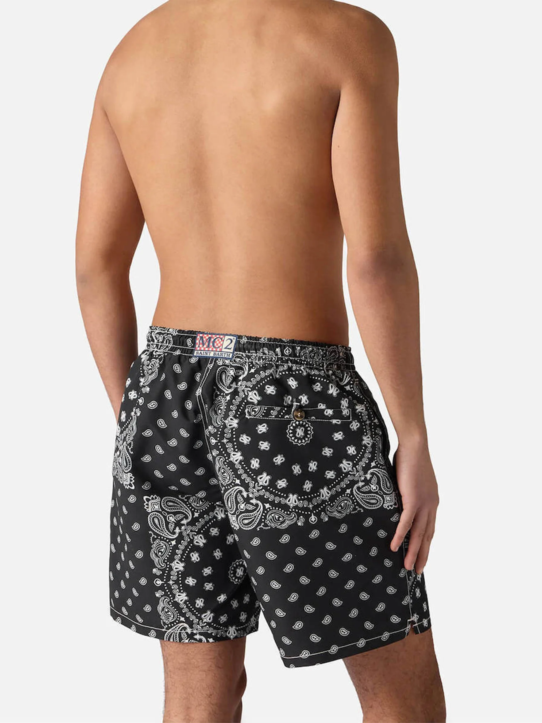 Mc2 Printed Swim Shorts Bandanna - Image 3