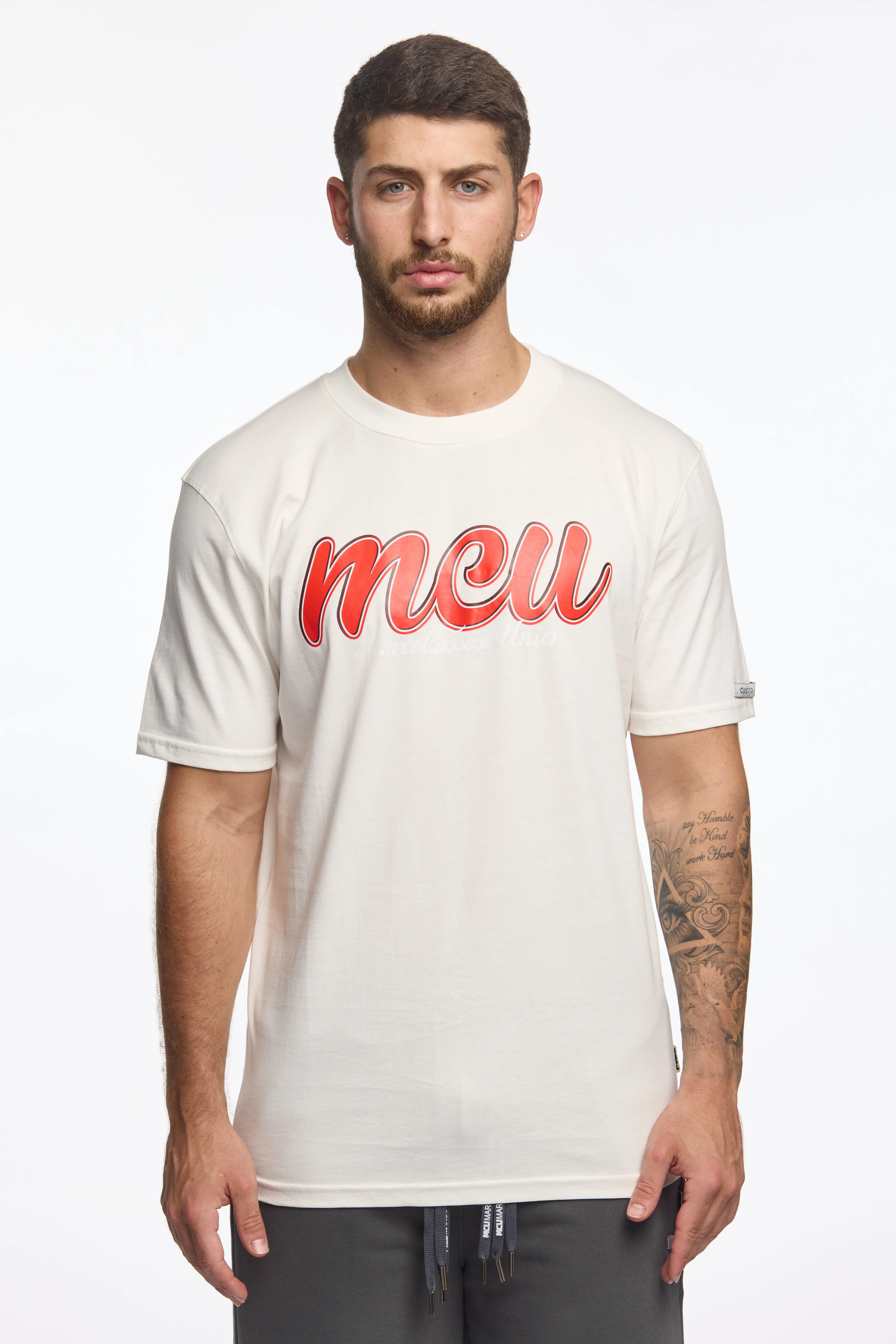 MCU T-Shirt Logo Print