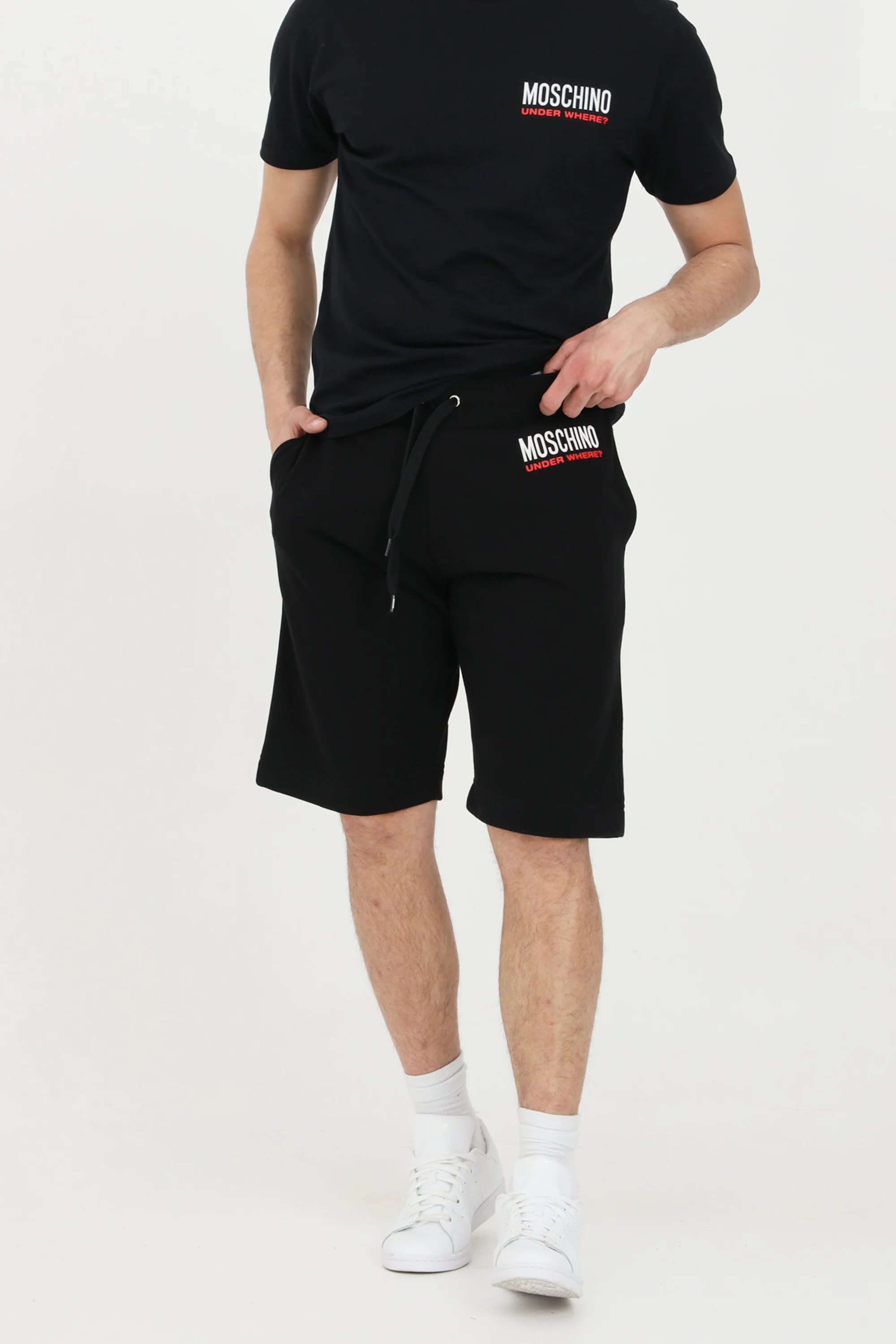 Moschino Logo Track Shorts - Image 4