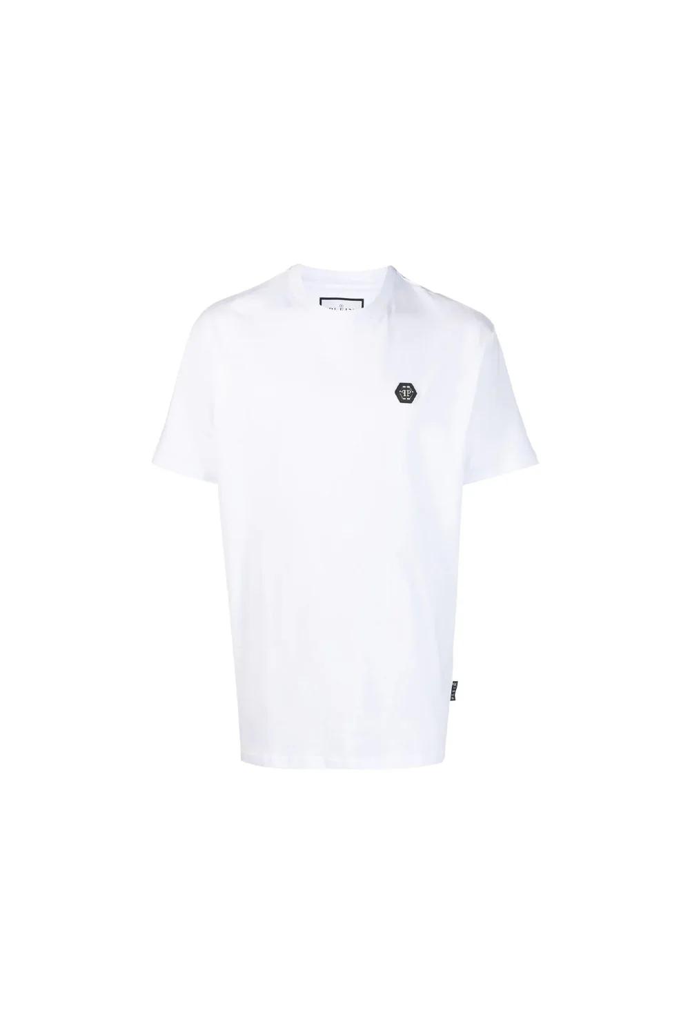 Philipp Plein cotton round-neck T-shirt white