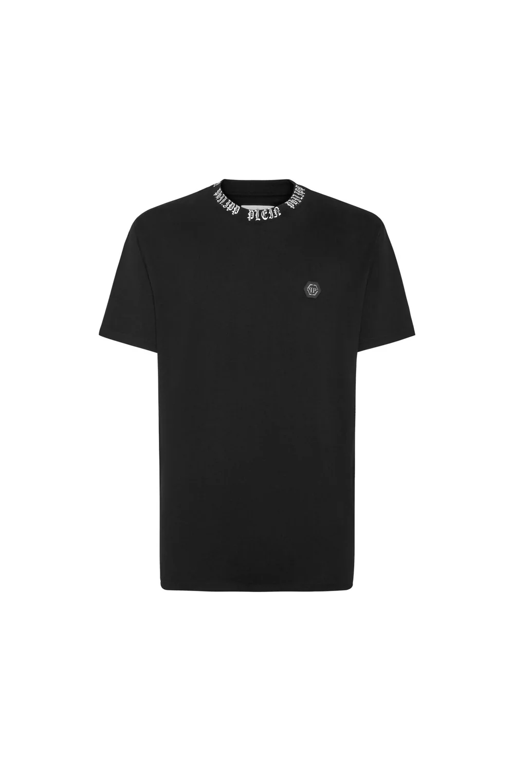 Philipp Plein logo-neck cotton T-shirt