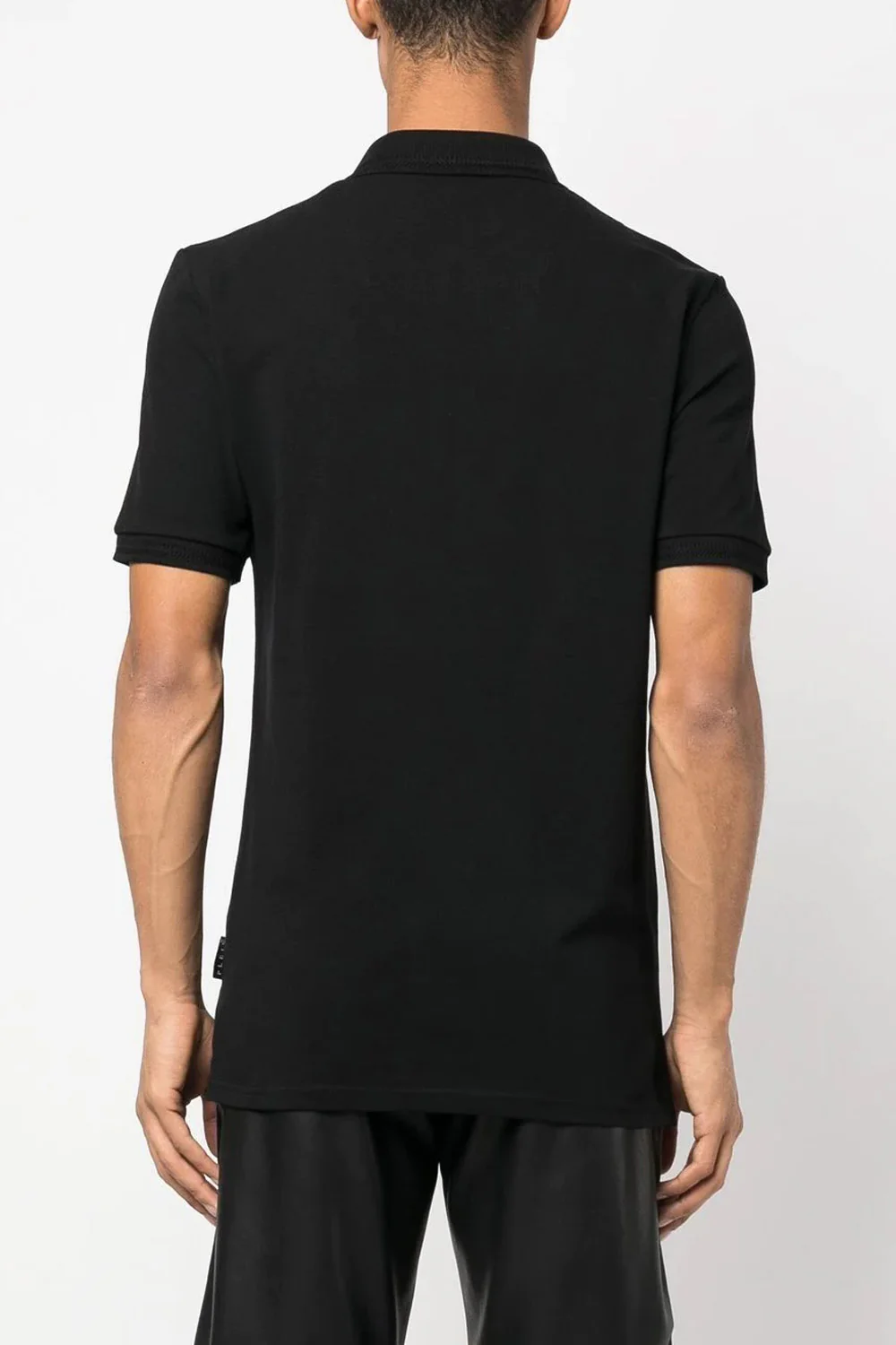Philipp Plein logo-plaque polo shirt - Image 3