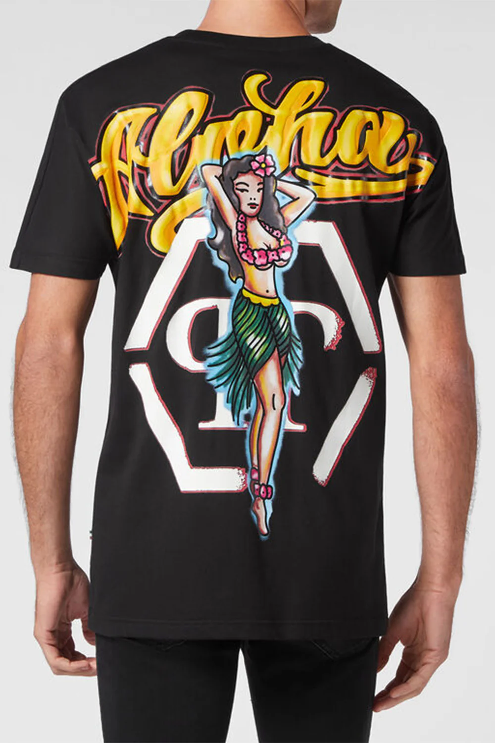 Philipp Plein T-SHIRT ROUND NECK SS HAWAII - Image 3