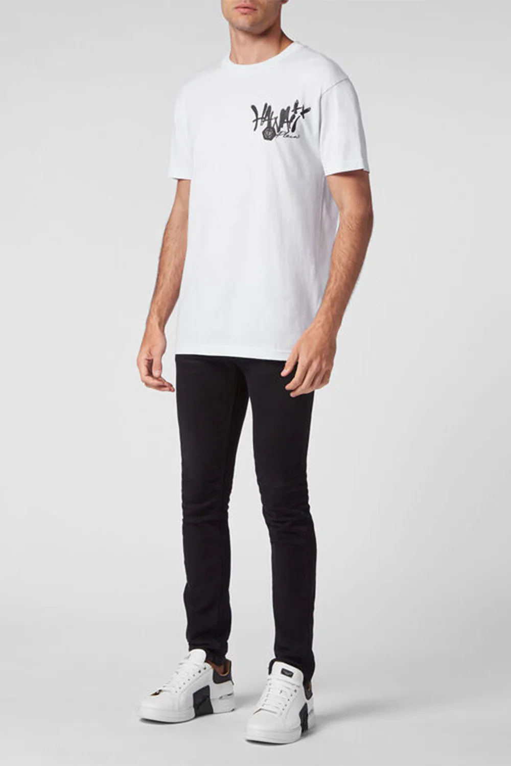 Philipp Plein T-SHIRT ROUND NECK SS HAWAII - Image 4