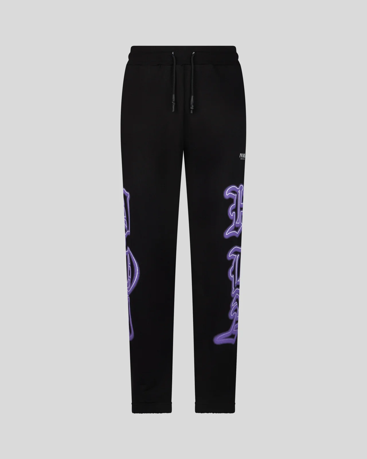 PHOBIA BLACK PANT WITH GOTHIC SK PRINT
