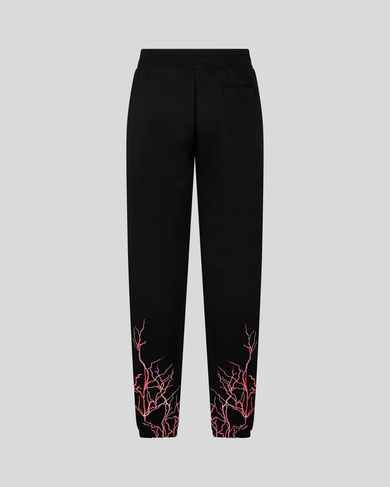 PHOBIA BLACK PANT WITH RED EMBROIDERY LIGHTNING - Image 2