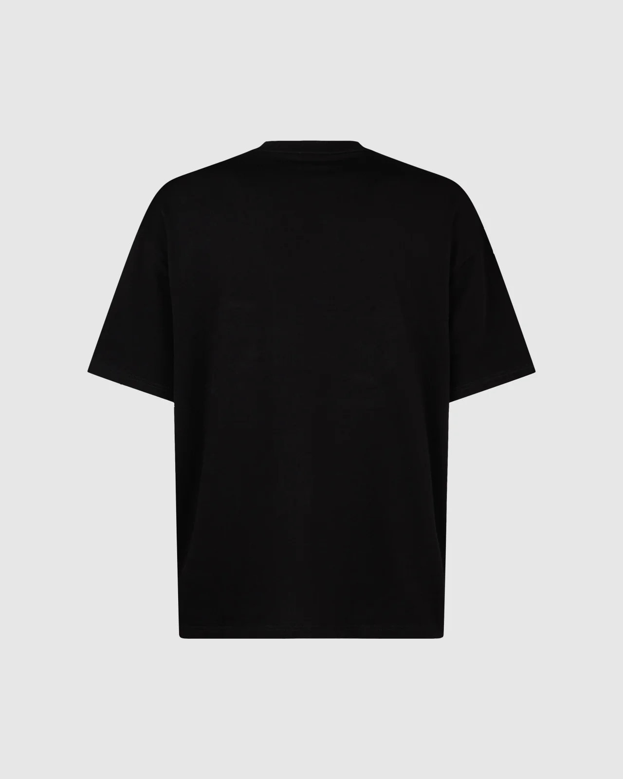 PHOBIA BLACK T-SHIRT WITH PURPLE BONES PRINT - Image 2