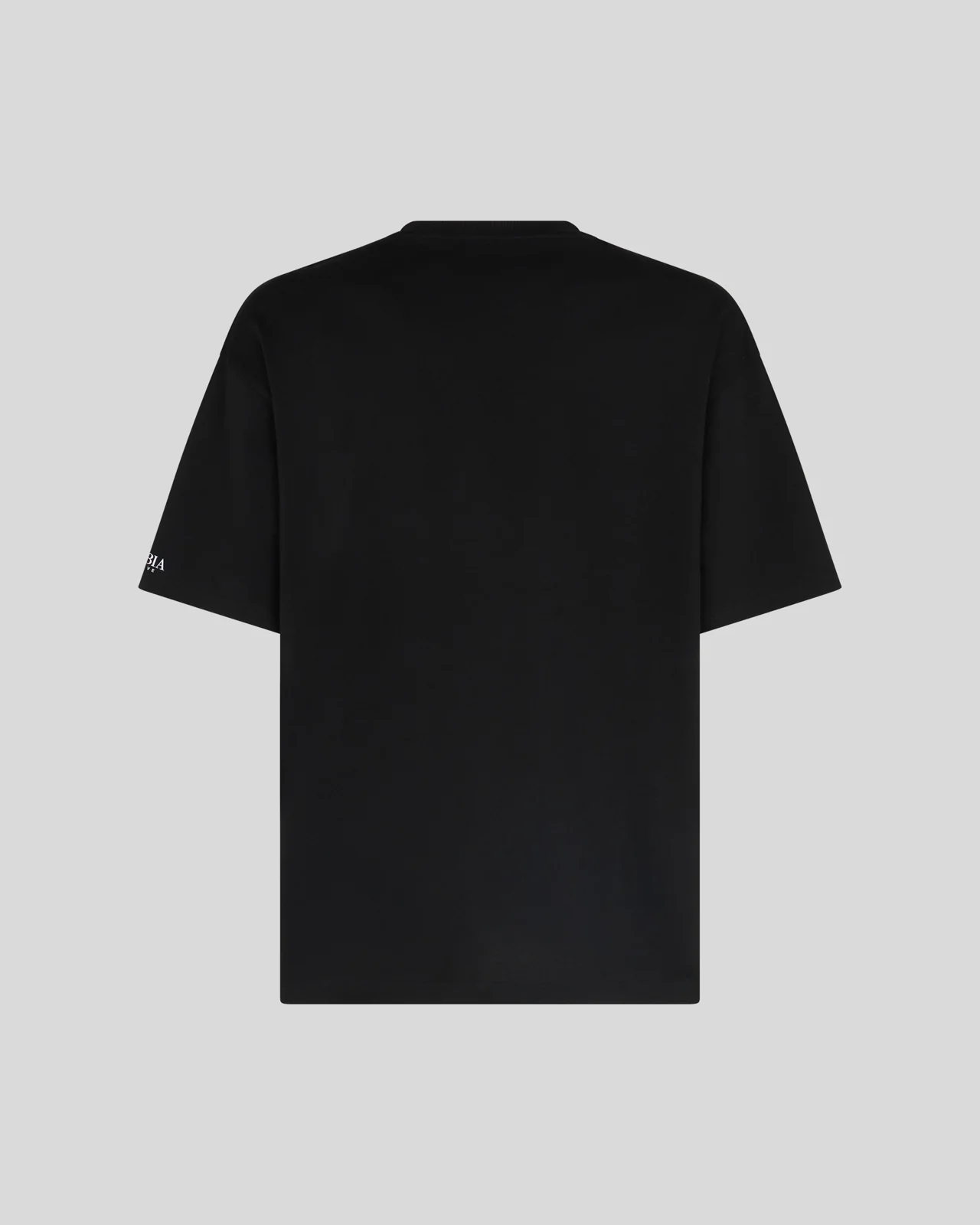 PHOBIA BLACK T-SHIRT WITH RED YIN&YANG PRINT - Image 2