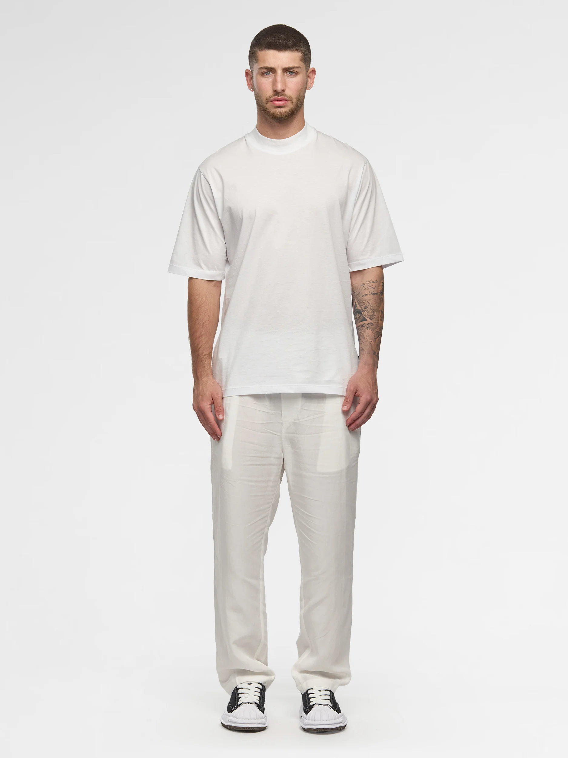 Prêt A Porter Linen Pants White - Image 2