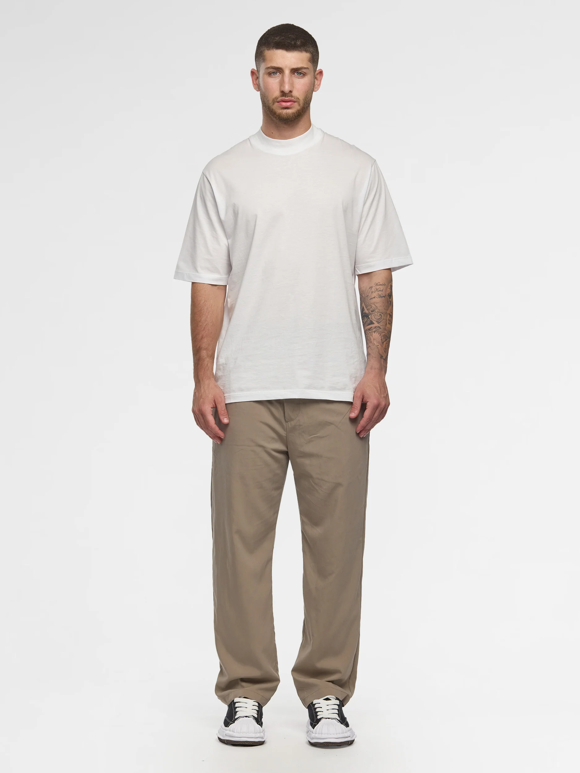 Prêt A Porter Pants Soft Fabric Khaki - Image 2