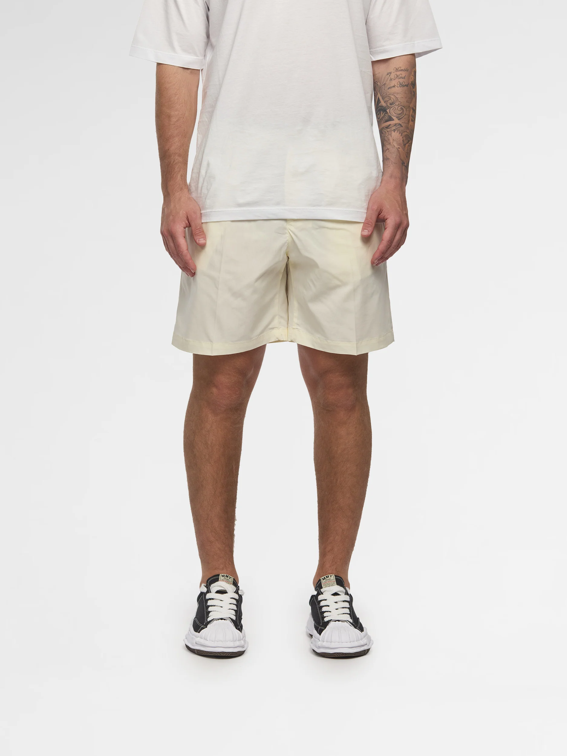 Prêt A Porter Short Pants Soft Fabric Cream