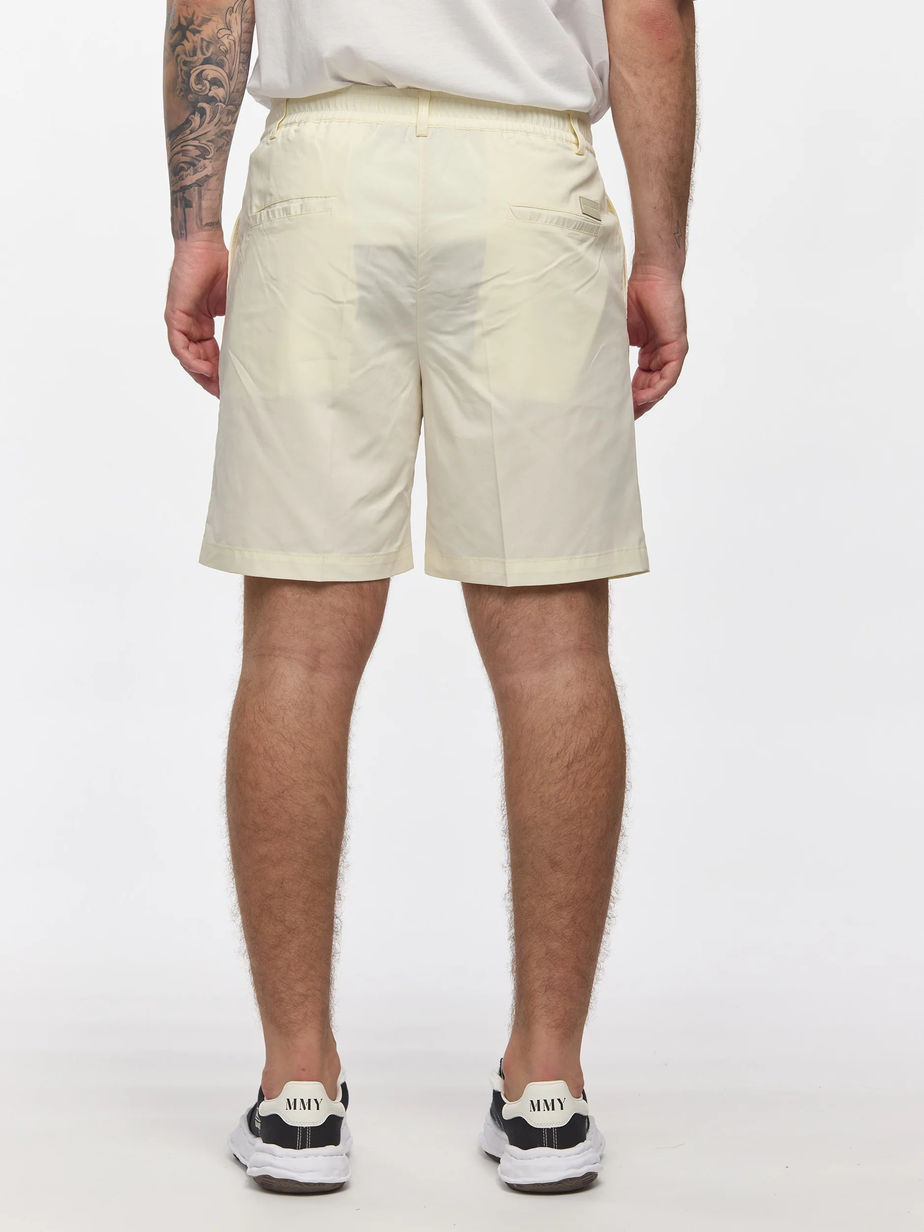 Prêt A Porter Short Pants Soft Fabric Cream - Image 5