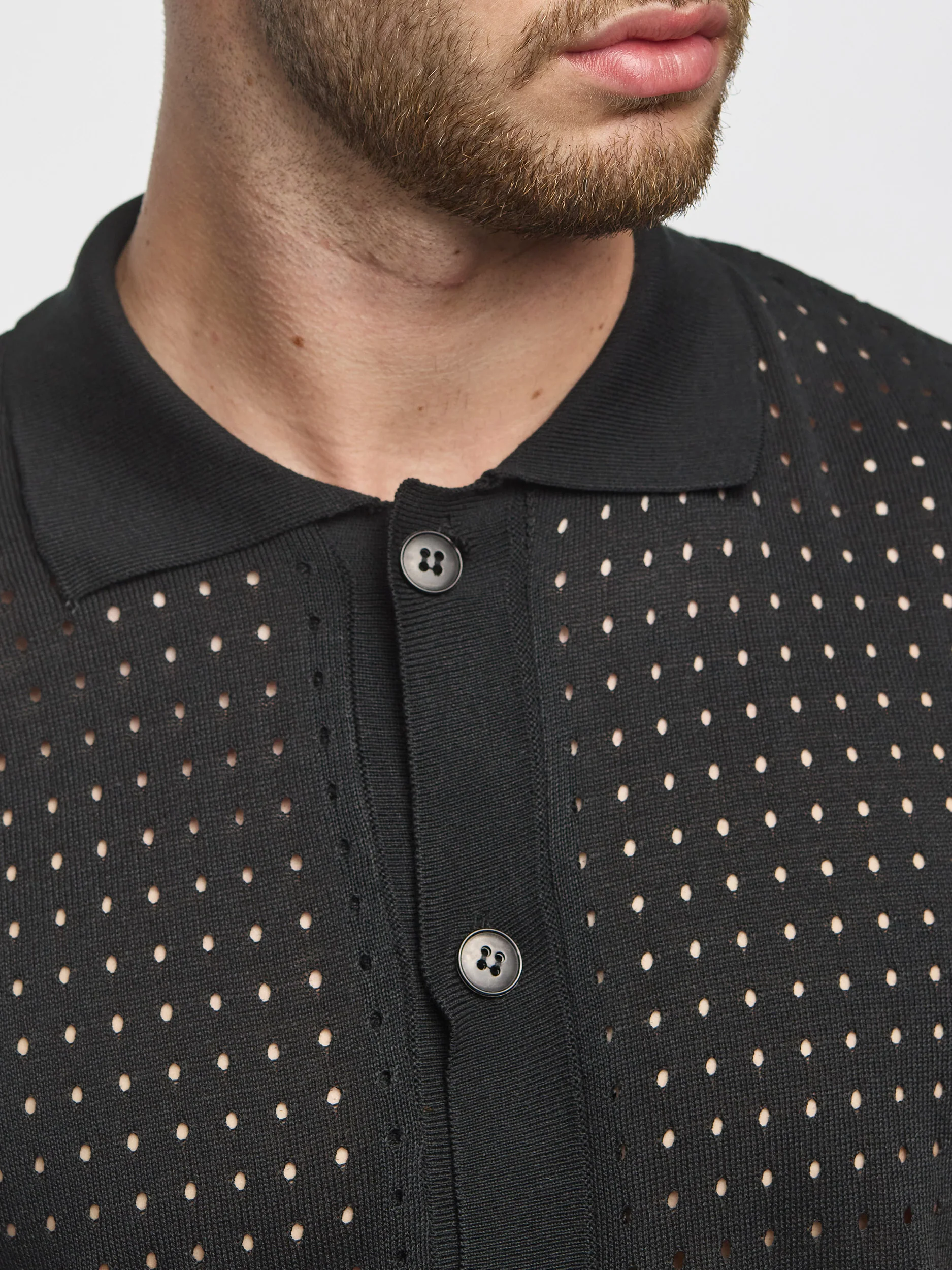 Prêt A Porter Short Sleeves Shirt Black - Image 5