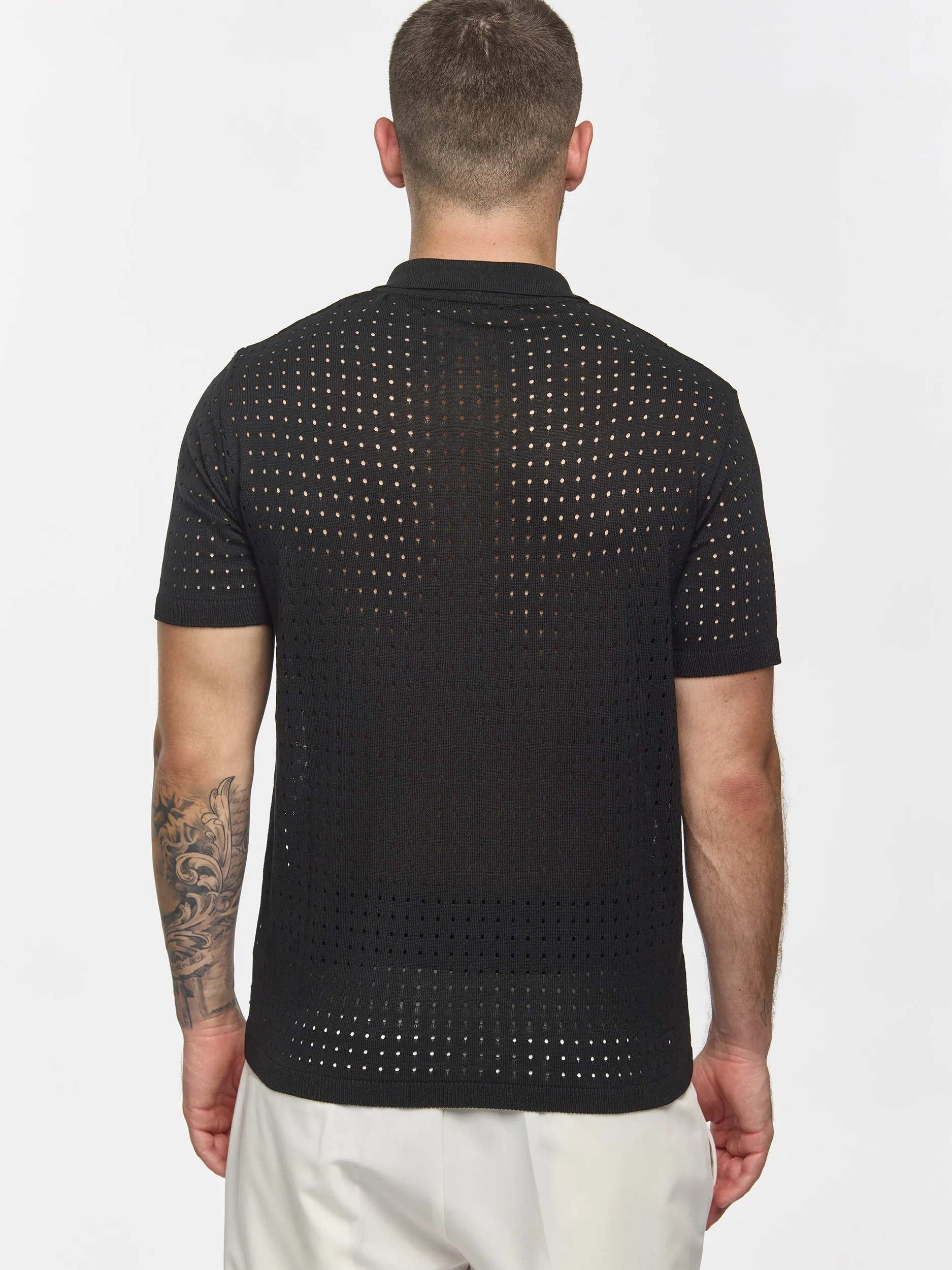 Prêt A Porter Short Sleeves Shirt Black - Image 6