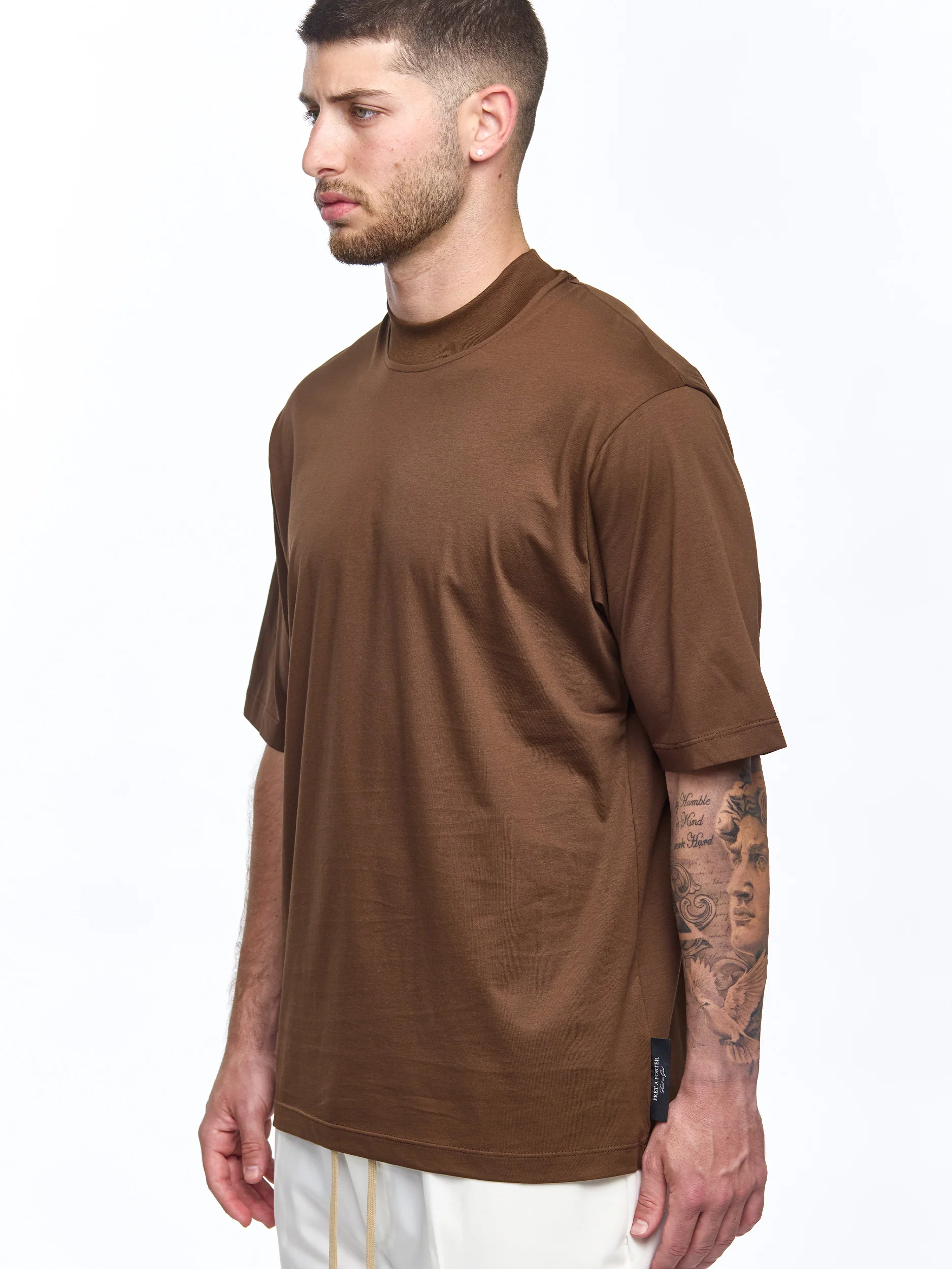 Prêt A Porter T-Shirt High-Neck - Image 4