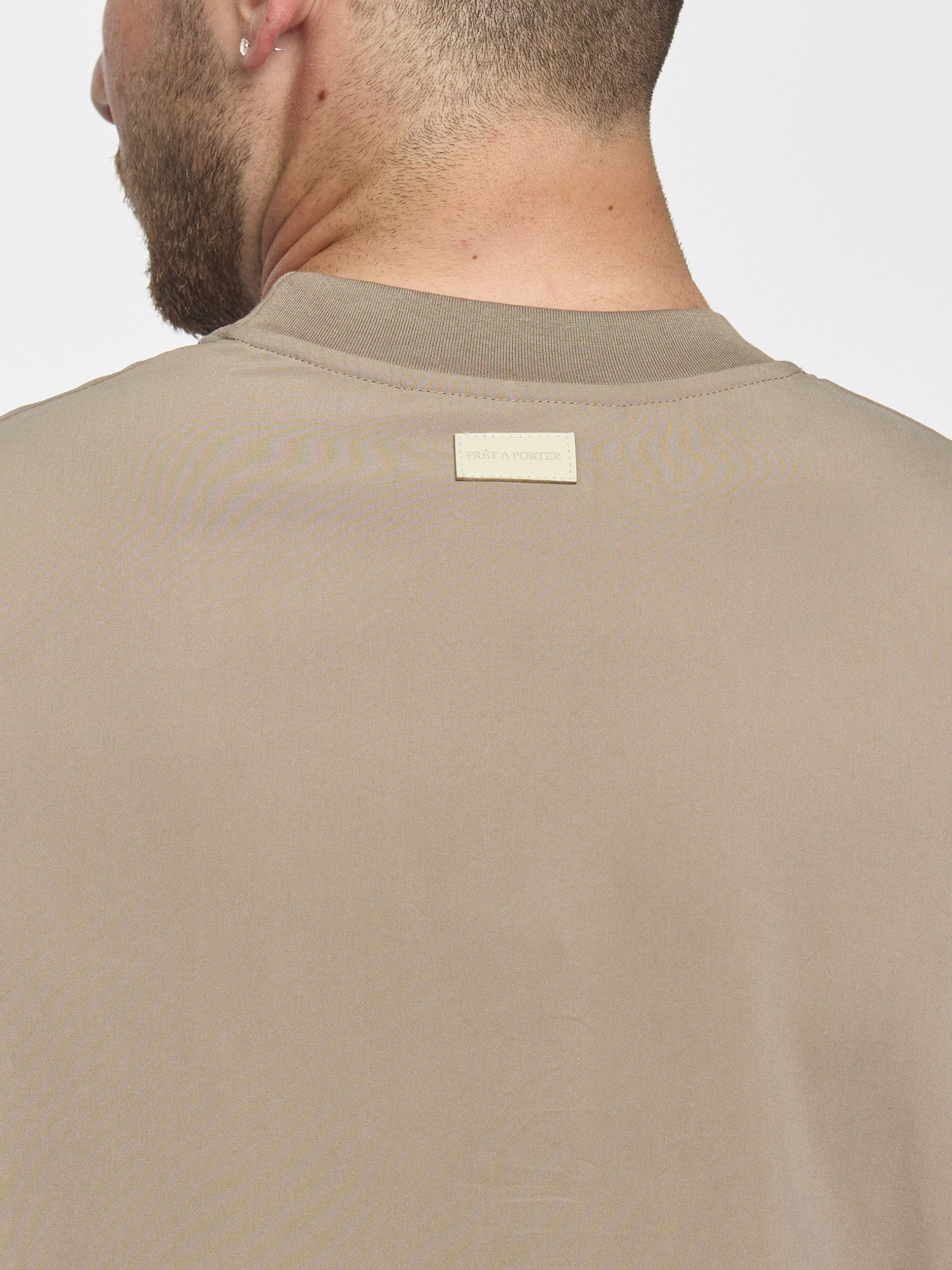 Prêt A Porter T-Shirt Soft Fabric Beige - Image 7