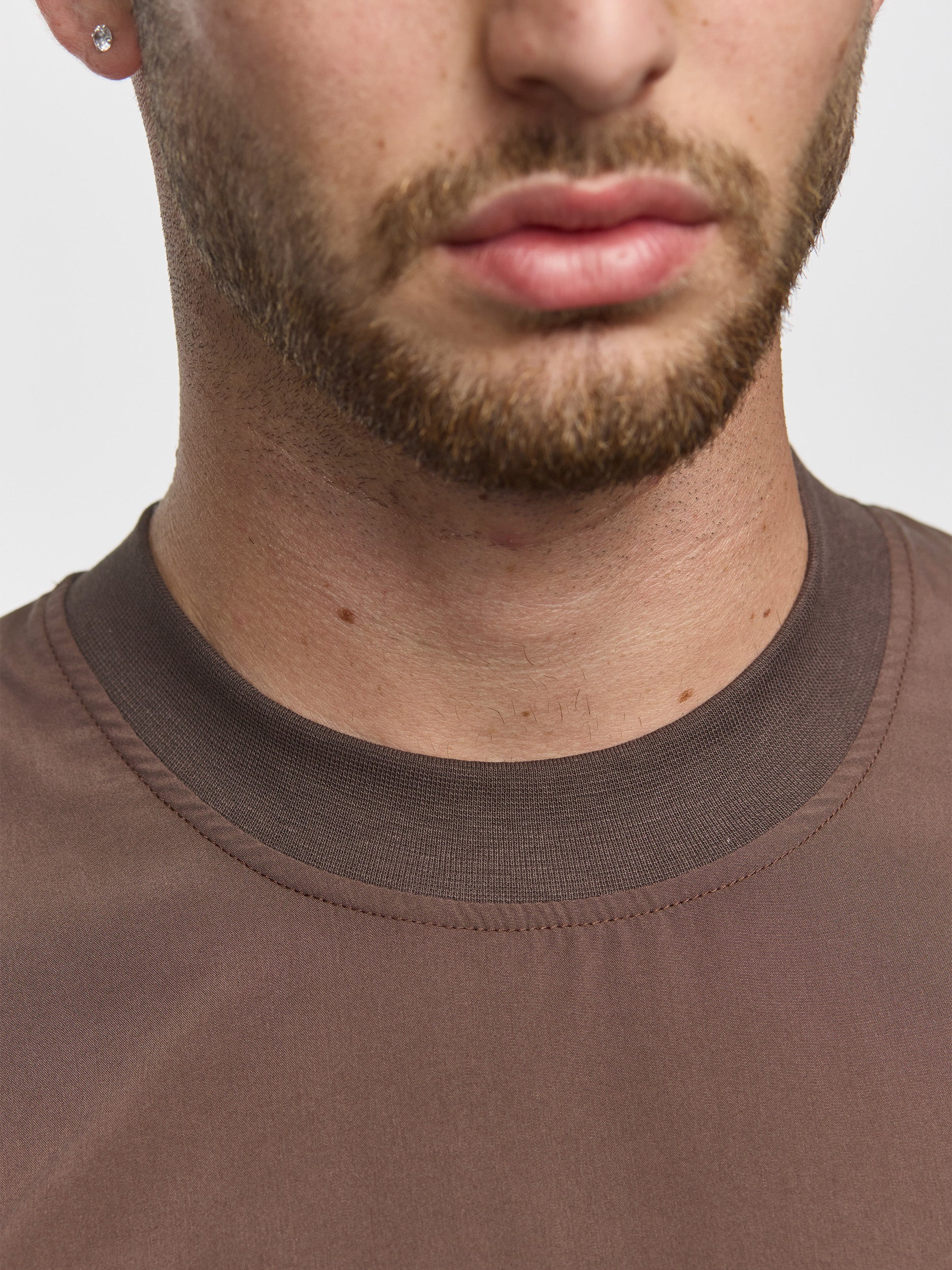 Prêt A Porter T-Shirt Soft Fabric Brown - Image 7