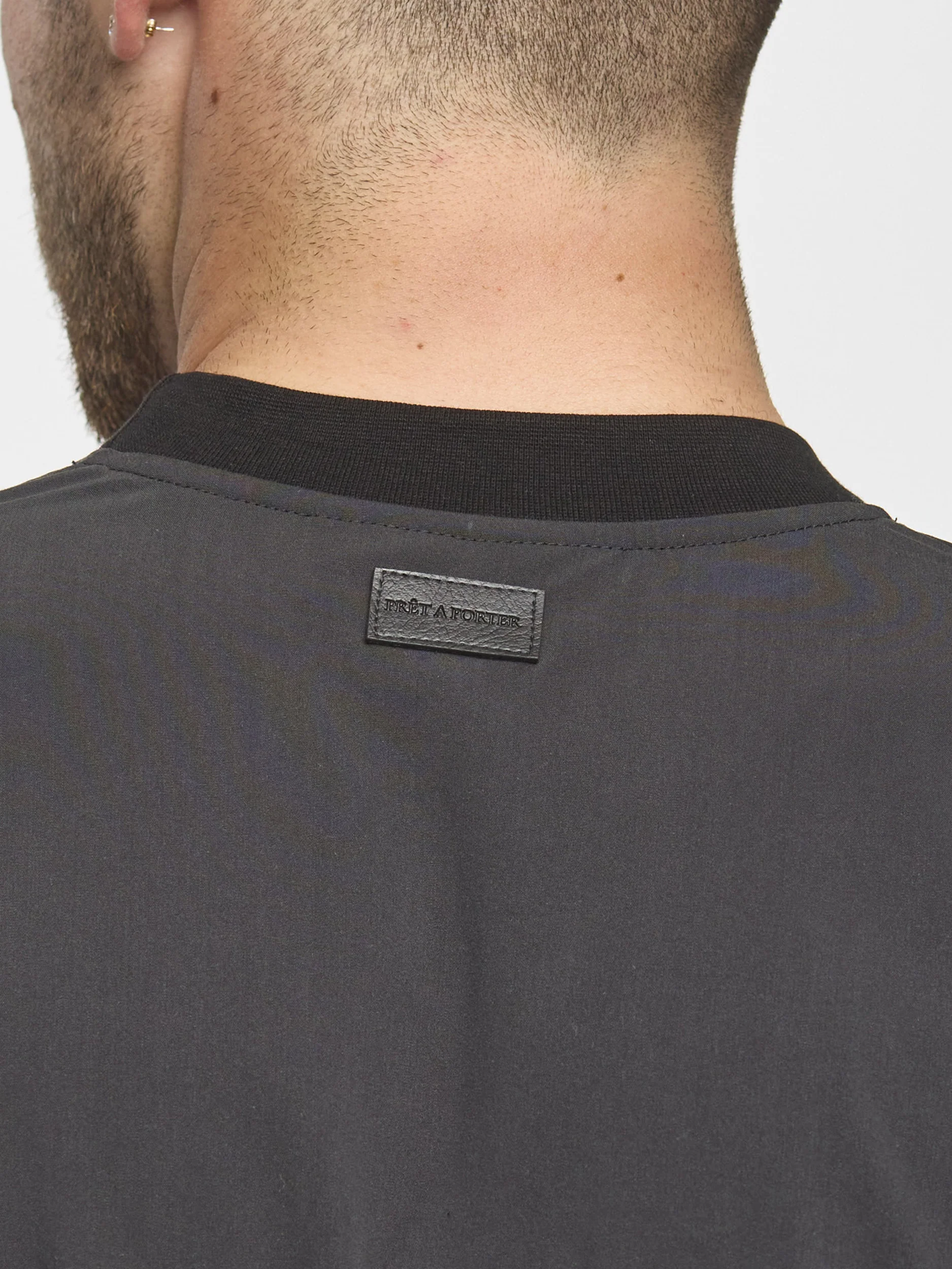 Prêt A Porter T-Shirt Soft Fabric Dark Grey - Image 6