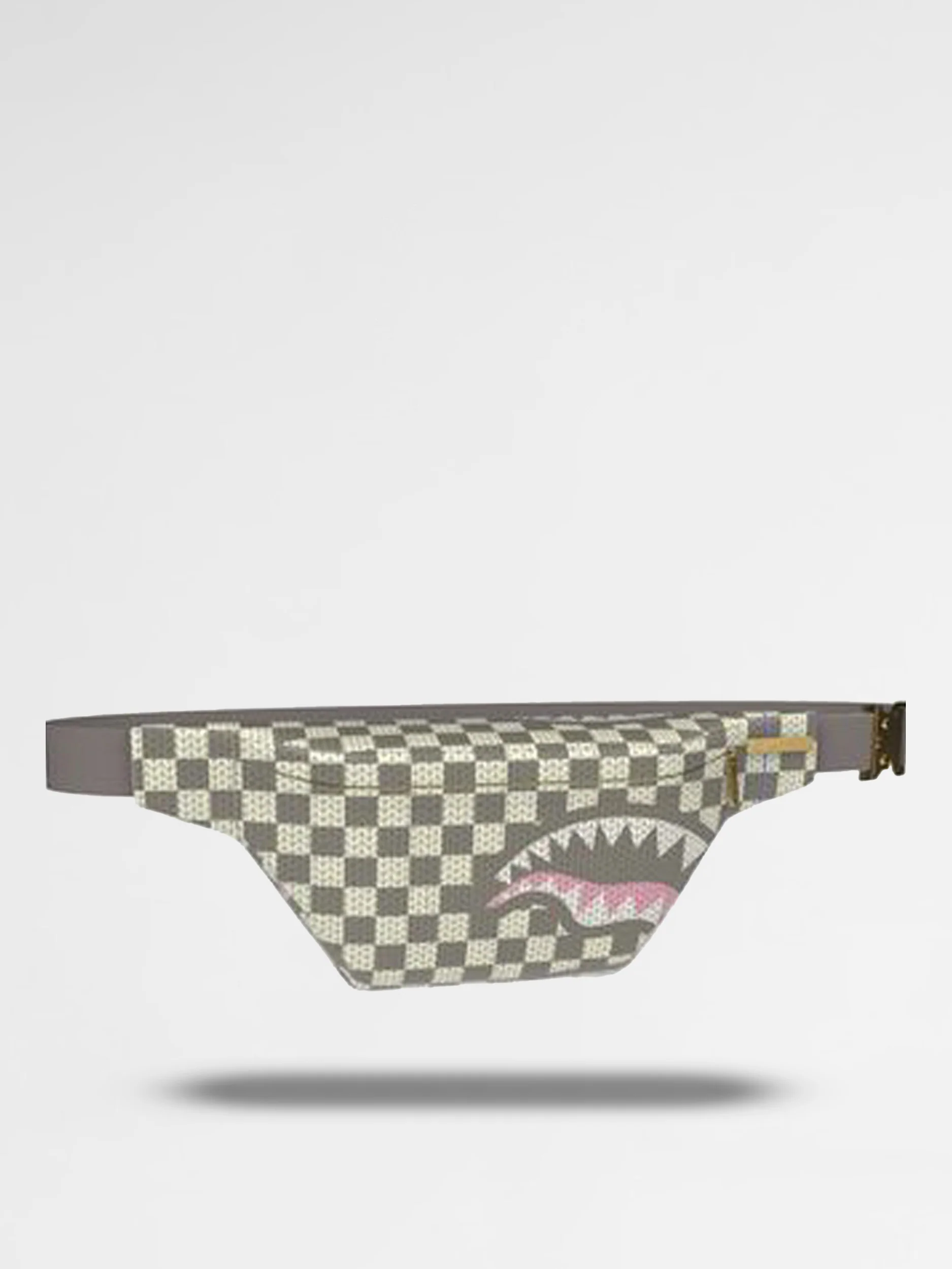Sprayground KNIT SHARKS IN PARIS IN CREAM SAVVY CROSSBODY