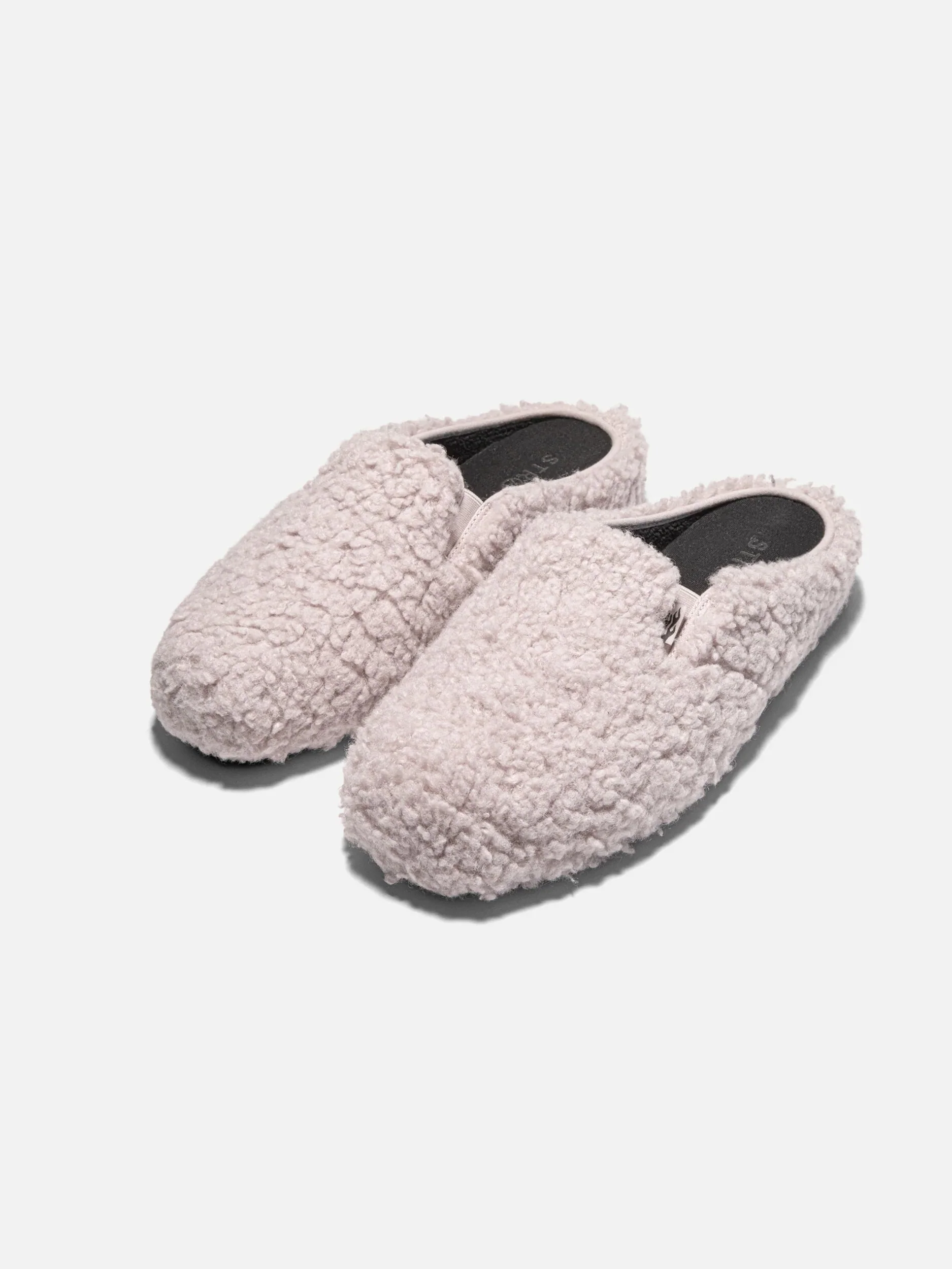 STRAYE Ventura Mule - Furry Dusty Pink - Image 3
