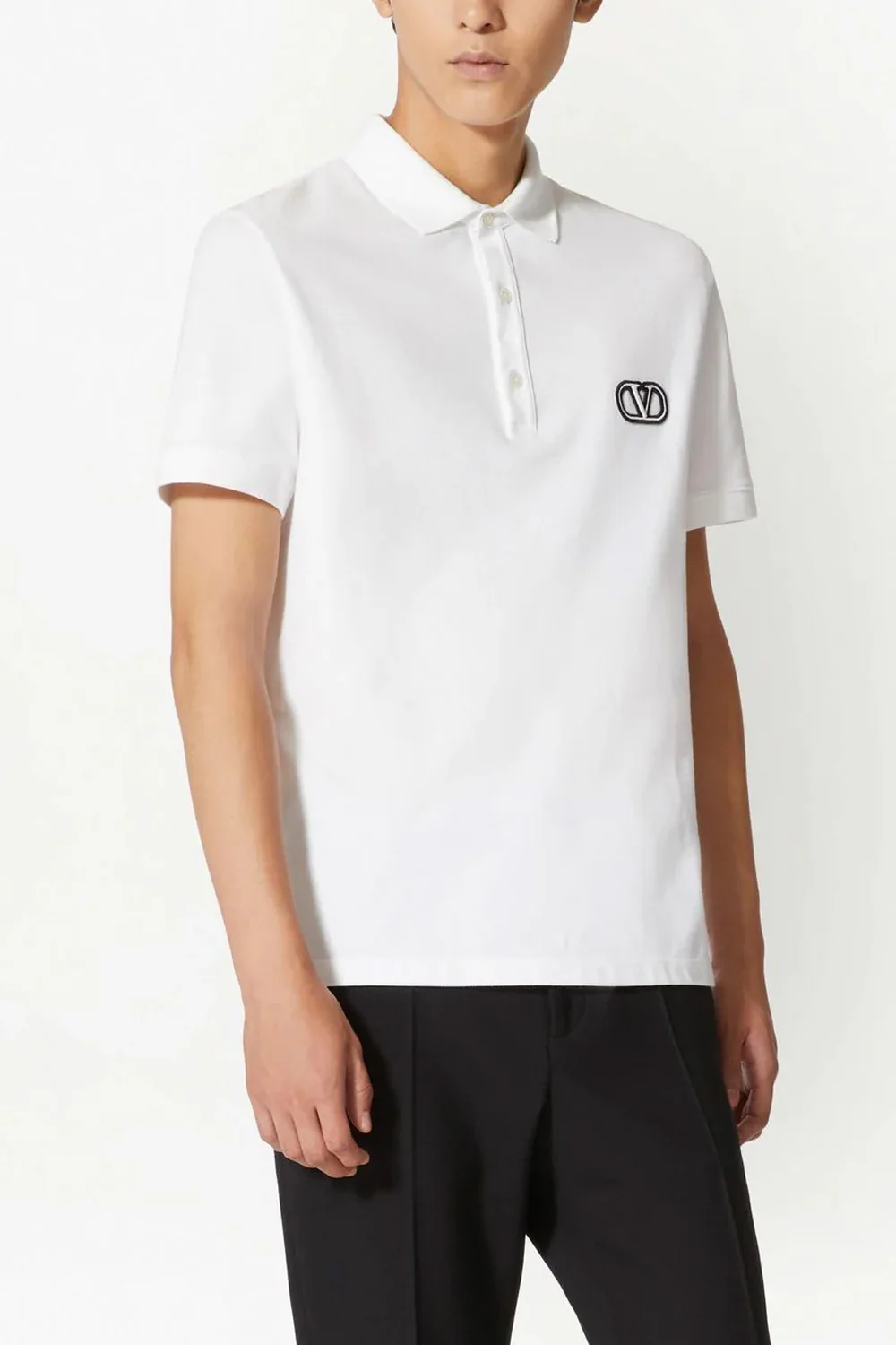 Valentino Garavani VLogo Signature short-sleeved polo shirt - Image 2