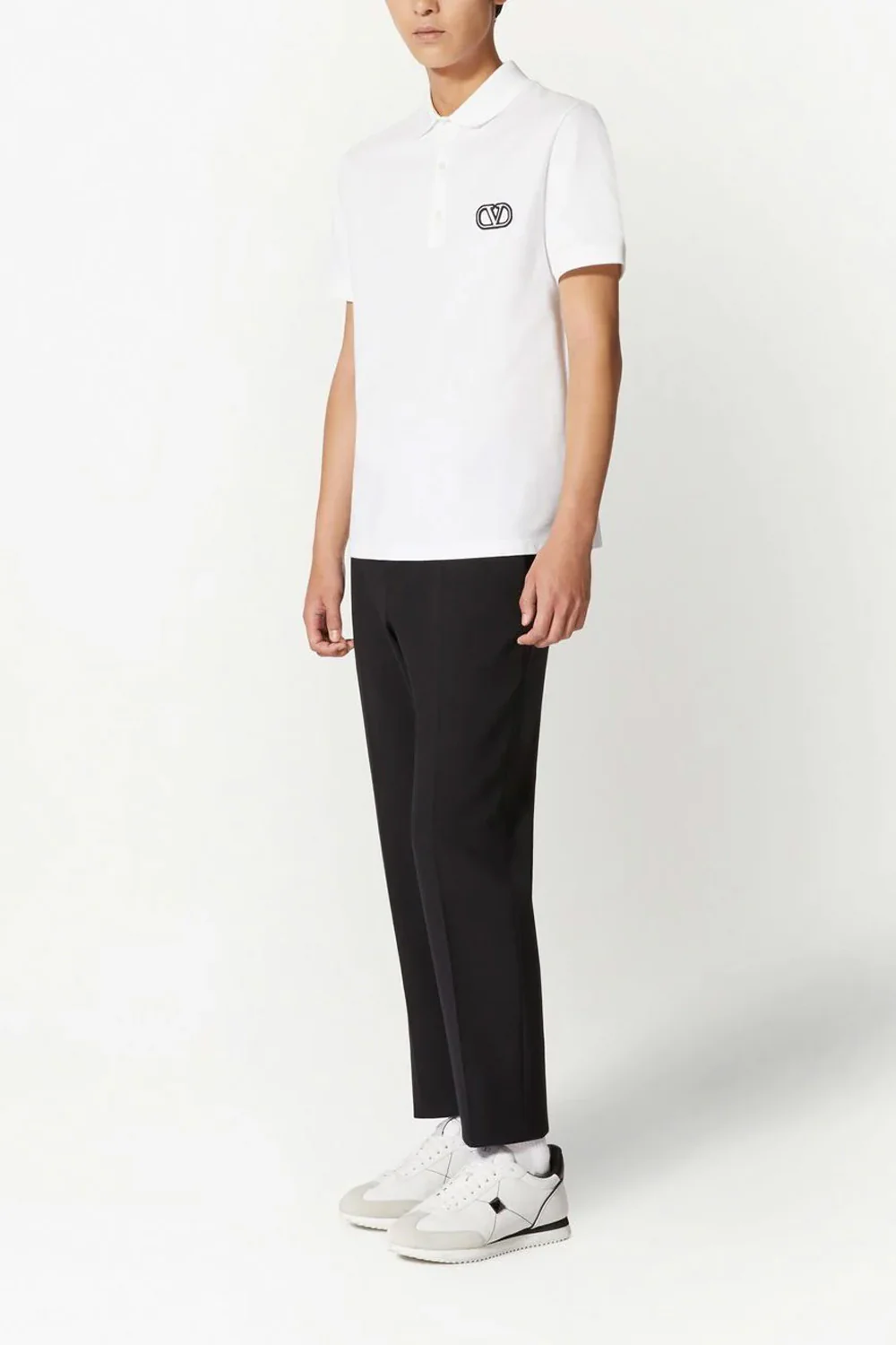 Valentino Garavani VLogo Signature short-sleeved polo shirt - Image 4