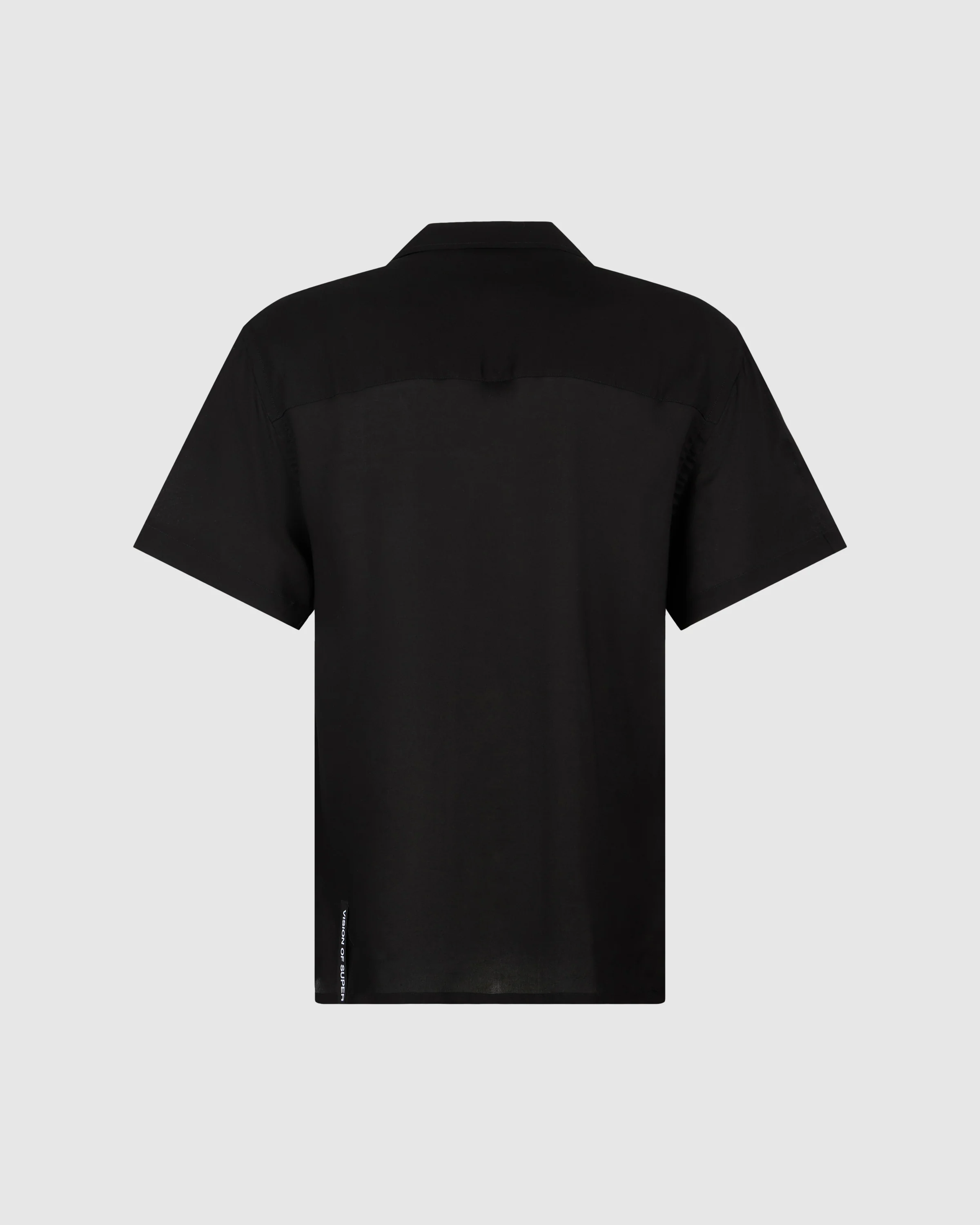 VISION OF SUPER BLACK SHIRT WITH PURPLE FLAMES - Image 6