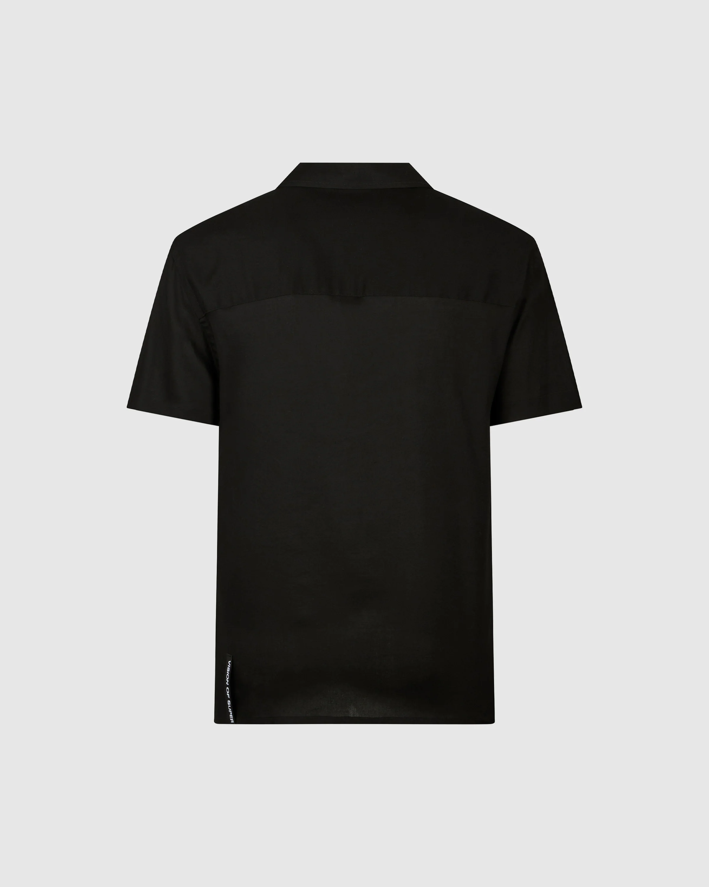 VISION OF SUPER BLACK SHIRT WITH RED FLAMES - Image 6