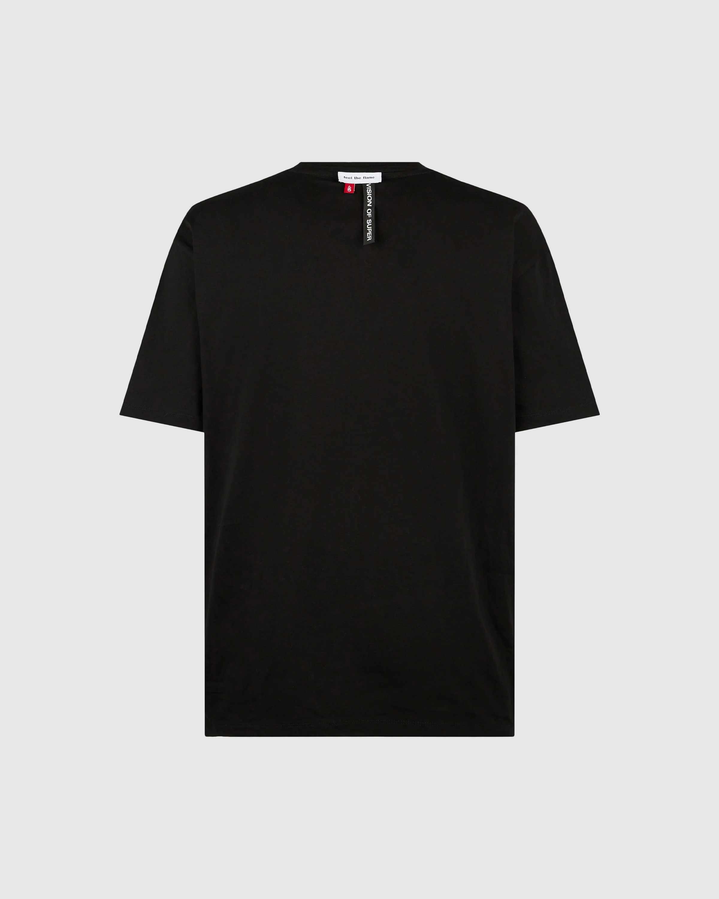 VISION OF SUPER BLACK TSHIRT WITH PUFFY VOS PRINT - Image 10