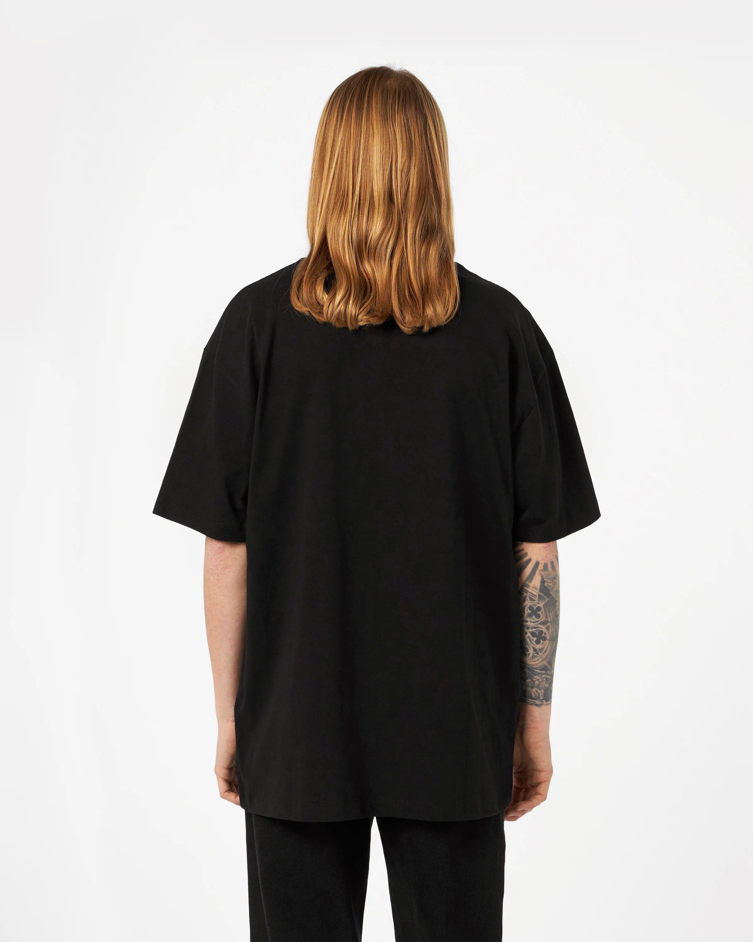 VISION OF SUPER BLACK TSHIRT WITH PUFFY VOS PRINT - Image 4