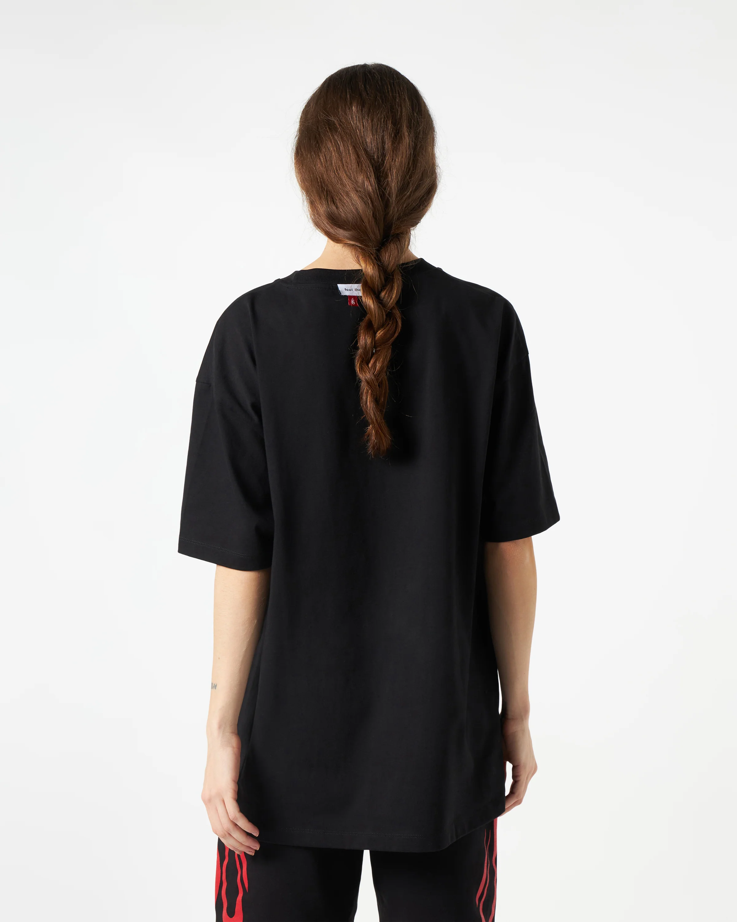 VISION OF SUPER BLACK TSHIRT WITH PUFFY VOS PRINT - Image 9