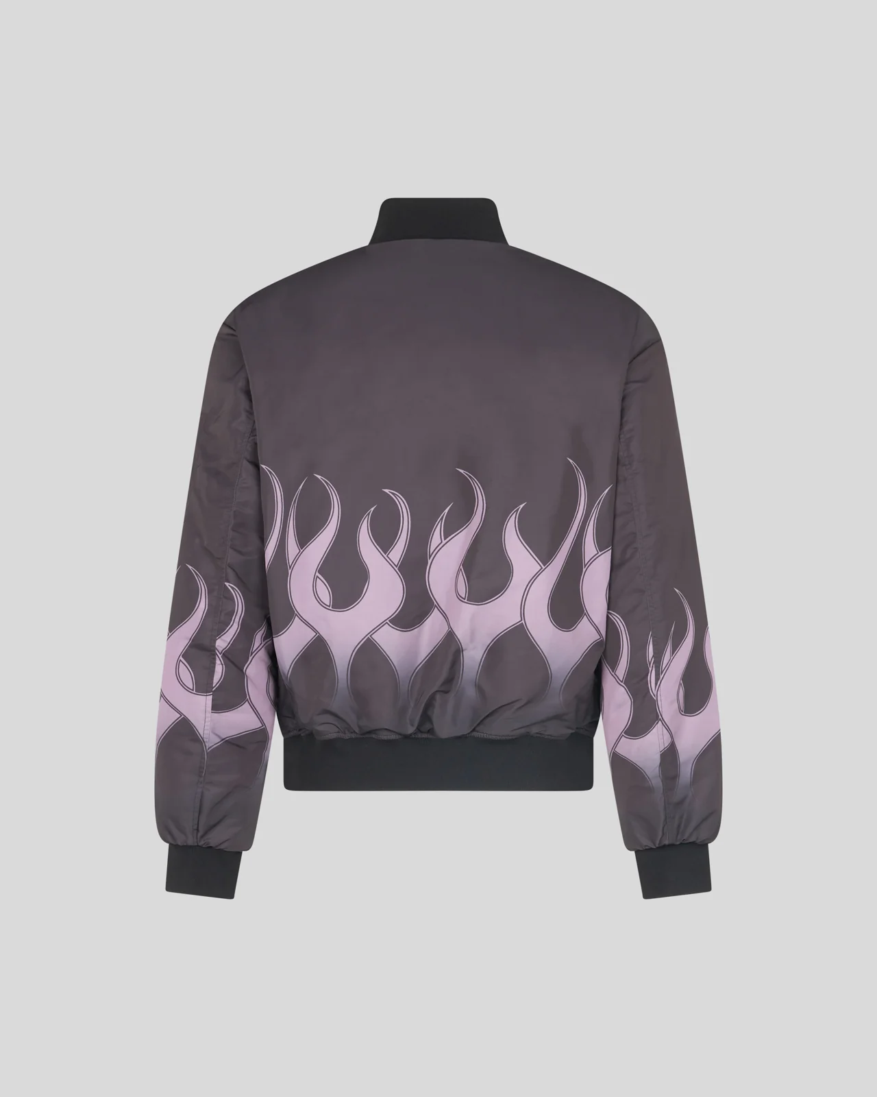 VISION OF SUPER BLACK BOMBER WITH PURPLE PRINT FLAMES - Image 2
