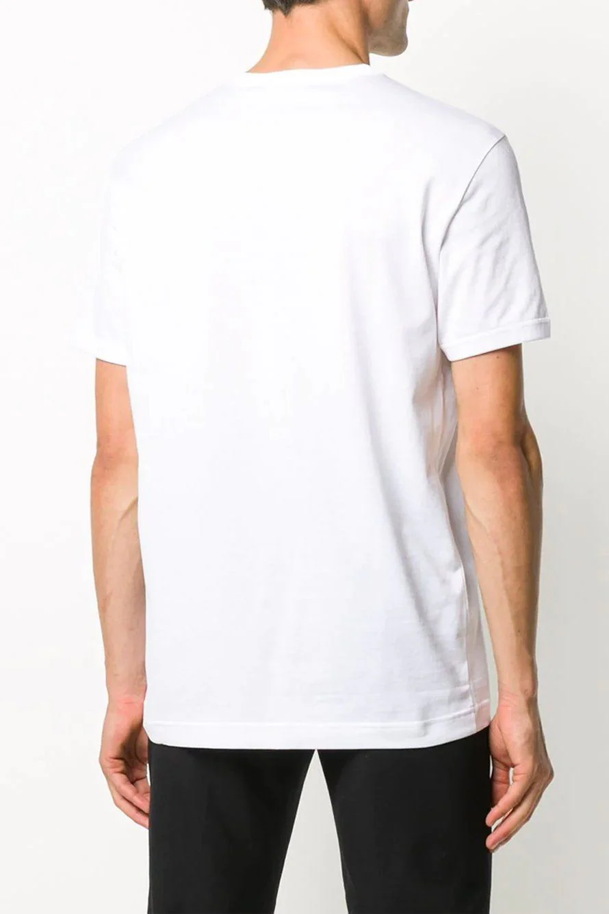 Dolce & Gabbana White Cotton Logo T-shirt - Image 4